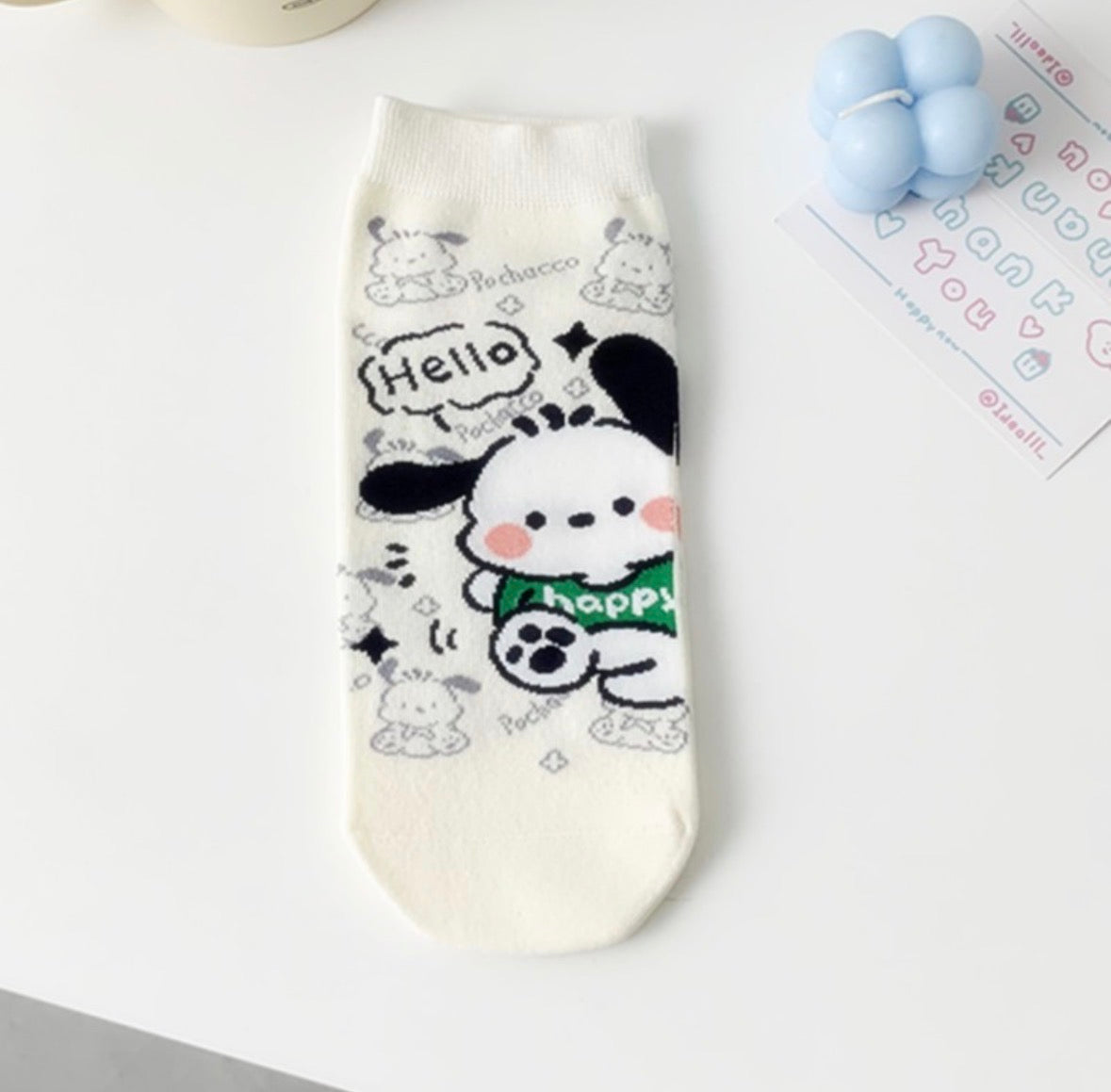 Sanrio Pochacco Dog Ankle Sock