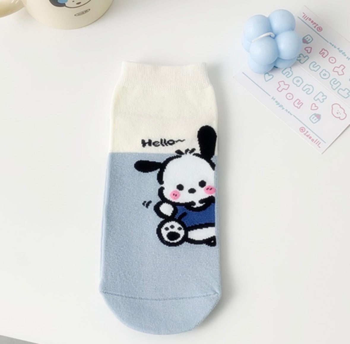 Sanrio Pochacco Dog Ankle Sock
