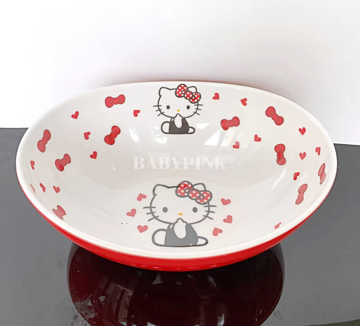 Sanrio Hello Kitty My Melody Melamine Plates and Bowl Kitchen Dishes Tableware Dinnerware Utensils Accessories Kawaii Japanese Anime Cartoon Gifts Birthday Christmas