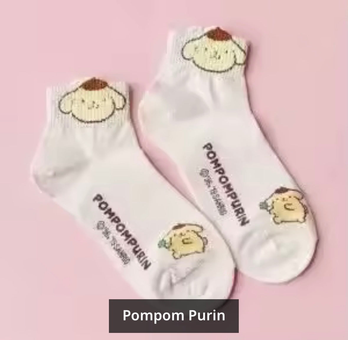 Pompompurin Yellow Dog Socks Sanrio